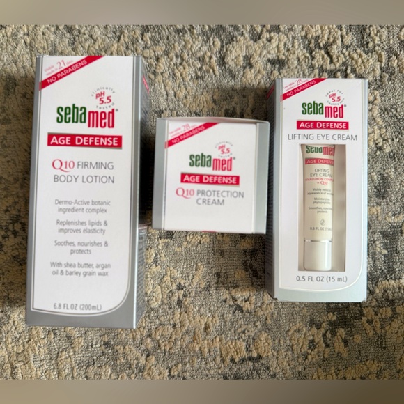 Sebamed Q10 Age Complete Set Face & Lifting Eye Cream Firming Body Lotion